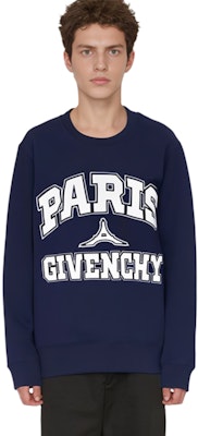 GIVENCHY SS23 海軍藍字母印花套頭衫 BMJ0HA3YET-499 Shop GIVENCHY SS23 海軍藍字母印花套頭衫 BMJ0HA3YET-499
