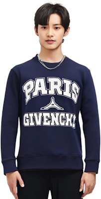 GIVENCHY SS23 海軍藍字母印花套頭衫 BMJ0HA3YET-499 Purchase GIVENCHY SS23 海軍藍字母印花套頭衫 BMJ0HA3YET-499