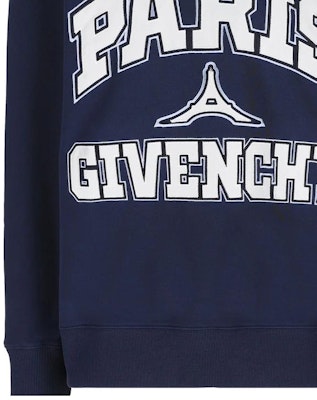 GIVENCHY SS23 海軍藍字母印花套頭衫 BMJ0HA3YET-499 Cheap GIVENCHY SS23 海軍藍字母印花套頭衫 BMJ0HA3YET-499