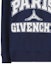 Cheap GIVENCHY SS23 海軍藍字母印花套頭衫 BMJ0HA3YET-499