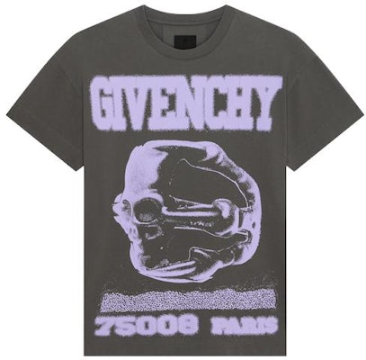 ジバンシィ SS23 オーバーサイズ レタープリント グレー Tシャツ. BM71JT3YGF325 Order ジバンシィ SS23 オーバーサイズ レタープリント グレー Tシャツ. BM71JT3YGF325