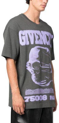 ジバンシィ SS23 オーバーサイズ レタープリント グレー Tシャツ. BM71JT3YGF325 Purchase ジバンシィ SS23 オーバーサイズ レタープリント グレー Tシャツ. BM71JT3YGF325