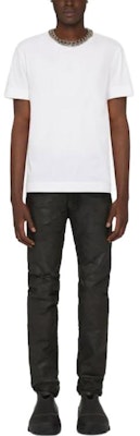 Givenchy SS23 Plain White Crew Neck Pullover Straight T-Shirt BM716G3YCC-100 Lookbook Givenchy SS23 Plain White Crew Neck Pullover Straight T-Shirt BM716G3YCC-100