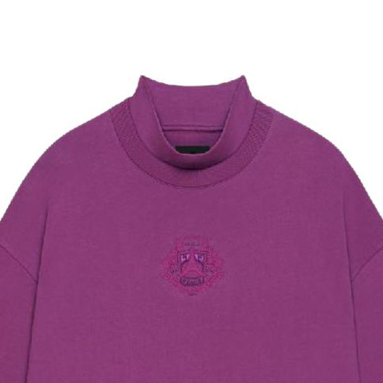 Details for Givenchy SS23 紫色刺繡Logo寬鬆層次感衛衣 BMJ0JW3Y9U-547