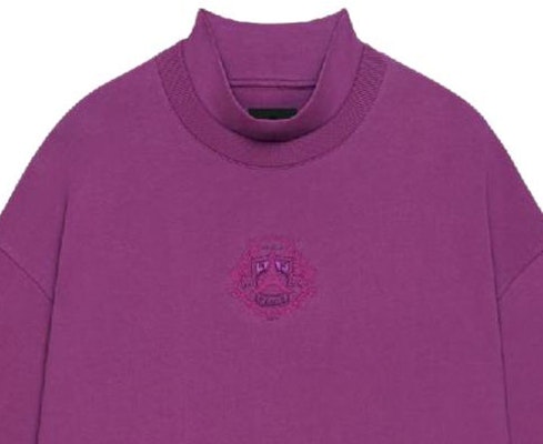 Givenchy SS23 紫色刺繡Logo寬鬆層次感衛衣 BMJ0JW3Y9U-547 Details for Givenchy SS23 紫色刺繡Logo寬鬆層次感衛衣 BMJ0JW3Y9U-547