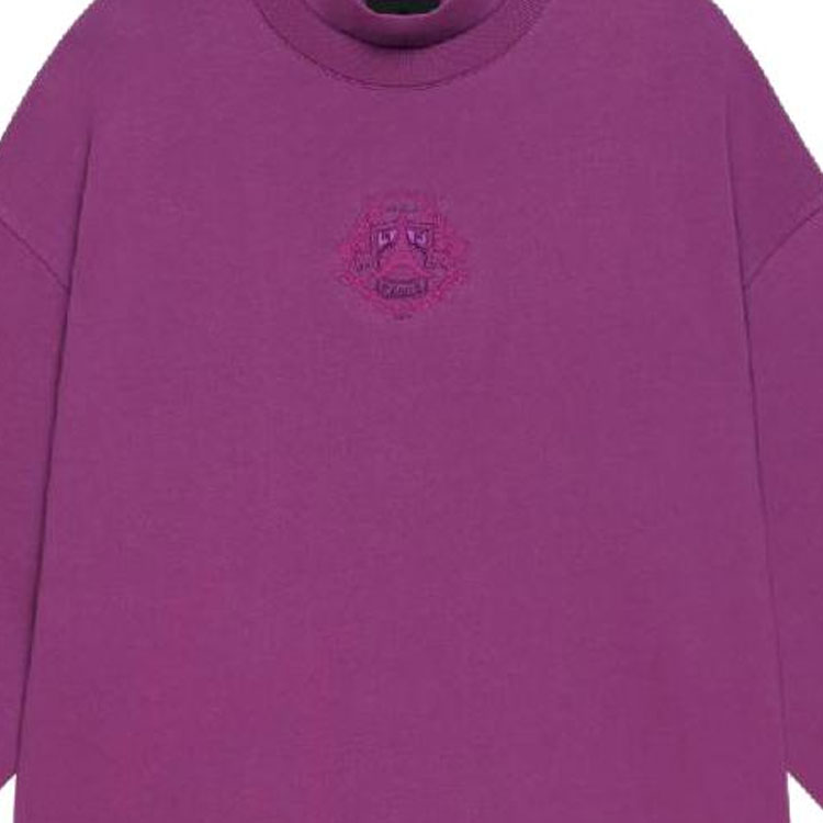 Sizing Givenchy SS23 紫色刺繡Logo寬鬆層次感衛衣 BMJ0JW3Y9U-547