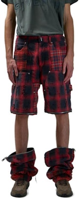 Givenchy SS23 Seluar Lurus Pinggang Tinggi Merah Corak Petak BM51BJ5Y7G-009 Shop Givenchy SS23 Seluar Lurus Pinggang Tinggi Merah Corak Petak BM51BJ5Y7G-009