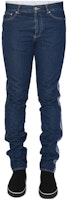 Givenchy SS23 Solid Striped Slim Fit Jeans Blue BM506E5056-401 Givenchy SS23 Solid Striped Slim Fit Jeans Blue BM506E5056-401