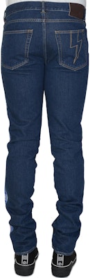 Givenchy SS23 Solid Striped Slim Fit Jeans Blue BM506E5056-401 Shop Givenchy SS23 Solid Striped Slim Fit Jeans Blue BM506E5056-401