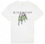 Buy Givenchy SS23 白色字母圖案印花短袖圓領T恤 BM716G3YBC-100