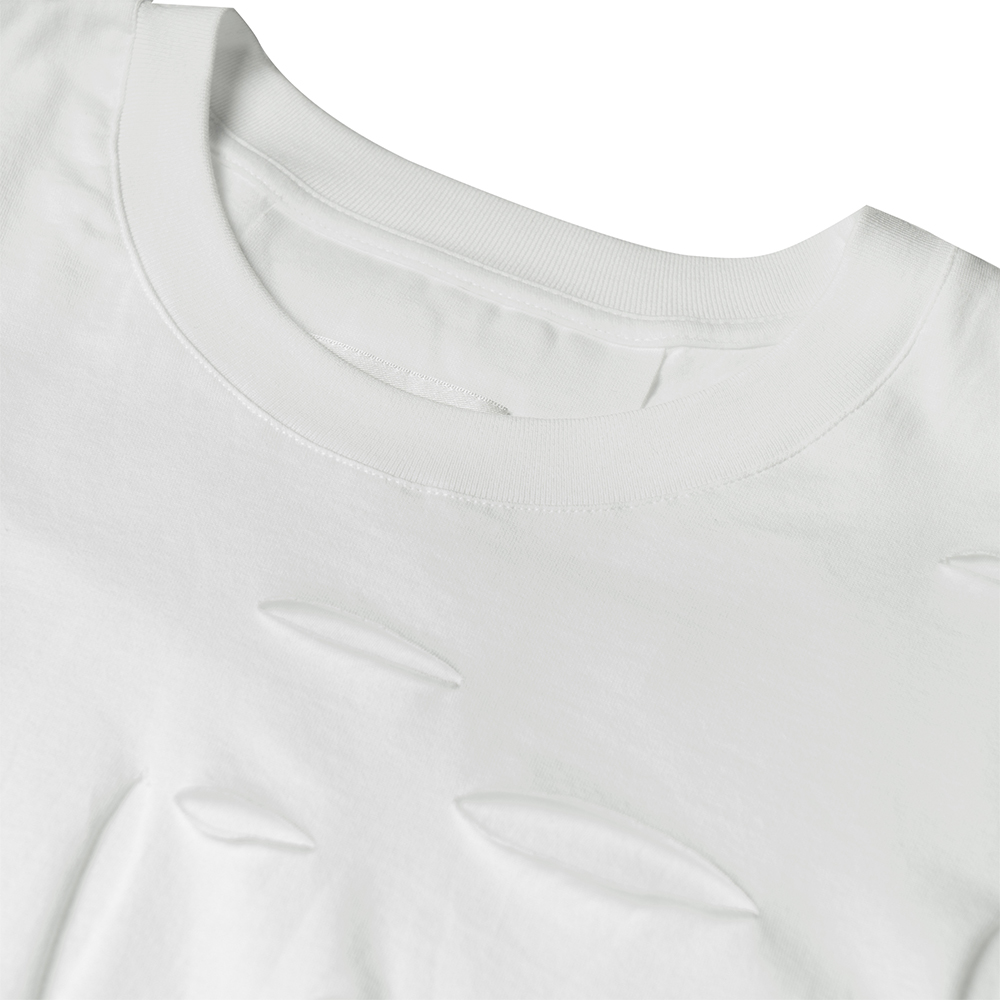 Purchase ジバンシィ SS23 ホワイトルーズフィットTシャツ レタープリント付き BM71GL3Y8Y100