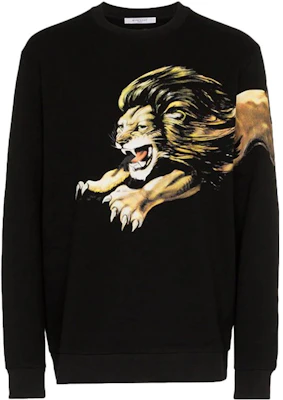 Sudadera Negra de Manga Larga con Estampado Animal Givenchy SS23 para Hombre BM70EE306C-001 Buy Sudadera Negra de Manga Larga con Estampado Animal Givenchy SS23 para Hombre BM70EE306C-001