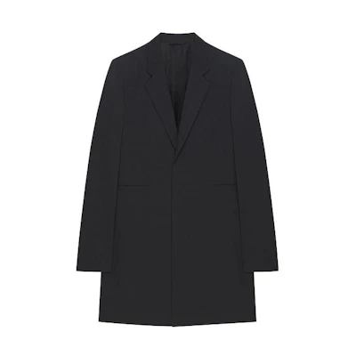 Givenchy SS23 Black Button-Up Collar Jacket BM30DN13MP067