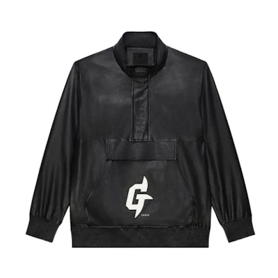 Givenchy SS23 Black High-Neck Long-Sleeve Jacket BM011D6003001