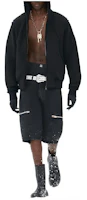 Givenchy SS23 Black Solid Logo Print Hoodie Fashion GM2022111703 Givenchy SS23 Black Solid Logo Print Hoodie Fashion GM2022111703