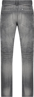 GIVENCHY SS23 Jeans Pria Dark Grey Zipper Straight-Leg Distressed. BM518L5Y4H-001 Lookbook GIVENCHY SS23 Jeans Pria Dark Grey Zipper Straight-Leg Distressed. BM518L5Y4H-001