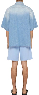 GIVENCHY SS23 Kemeja Lengan Pendek Gradient Pria Biru Muda BM60XB5Y6Q 452 Purchase GIVENCHY SS23 Kemeja Lengan Pendek Gradient Pria Biru Muda BM60XB5Y6Q 452