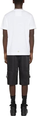 纪梵希 SS23 图案印花圆领白色短袖休闲T恤 BM716G3YFR-100 Shop 纪梵希 SS23 图案印花圆领白色短袖休闲T恤 BM716G3YFR-100