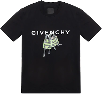 Camiseta Negra de Manga Corta Estampada Graphic Givenchy SS23. BM716G3YBC-001 Order Camiseta Negra de Manga Corta Estampada Graphic Givenchy SS23. BM716G3YBC-001