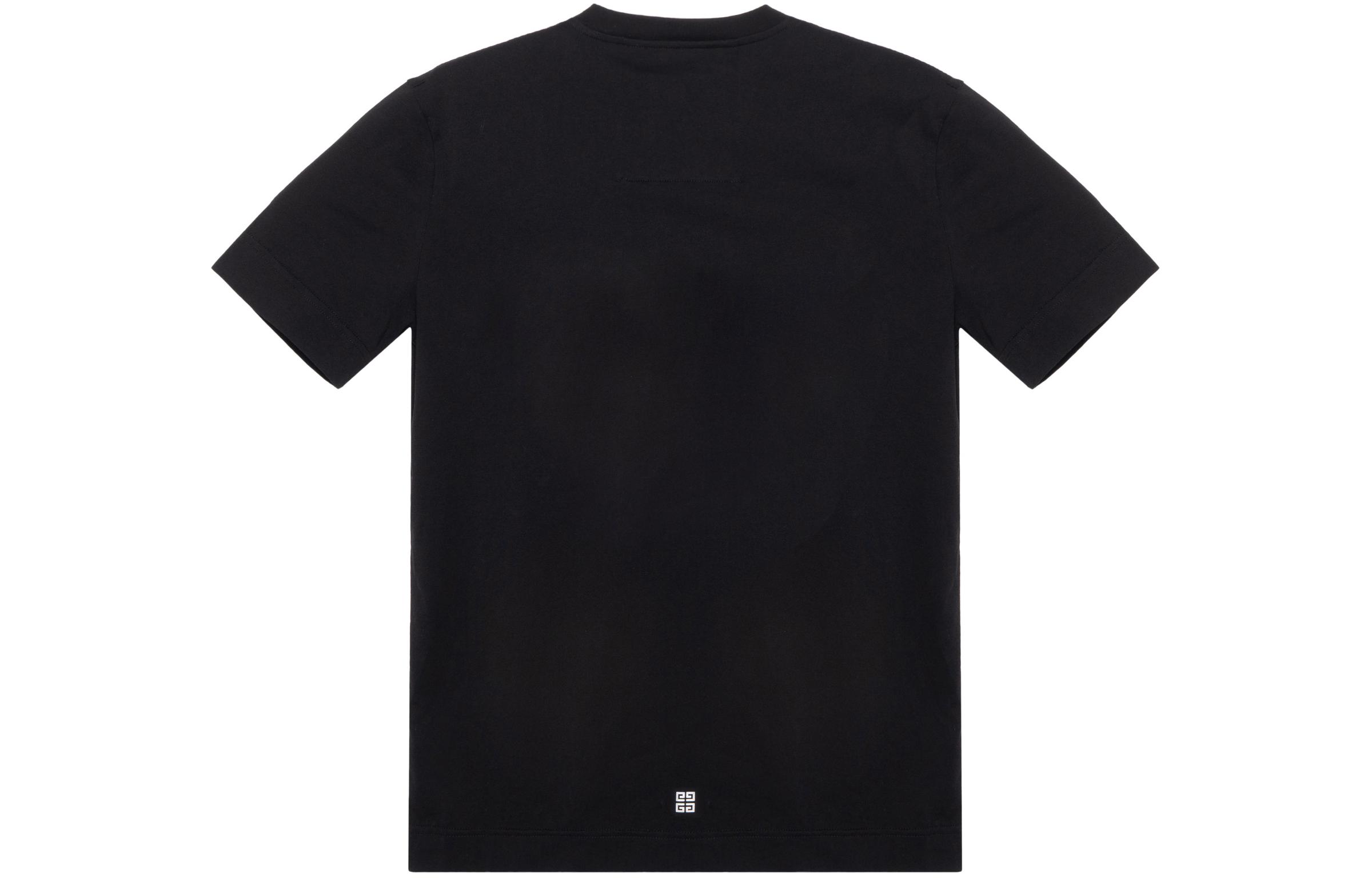 Givenchy SS23 Graphic Print Crewneck Short Sleeve T-Shirt Black . BM716G3YBC-001 圖 3