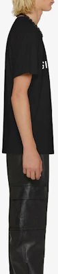 Camiseta Negra de Manga Corta Estampada Graphic Givenchy SS23. BM716G3YBC-001 Details for Camiseta Negra de Manga Corta Estampada Graphic Givenchy SS23. BM716G3YBC-001