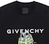 Sizing Camiseta Negra de Manga Corta Estampada Graphic Givenchy SS23. BM716G3YBC-001