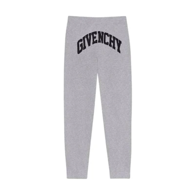 Givenchy SS23 Letter Print Elastic Waist Joggers Men’s Light Grey. BM519B3YAA055