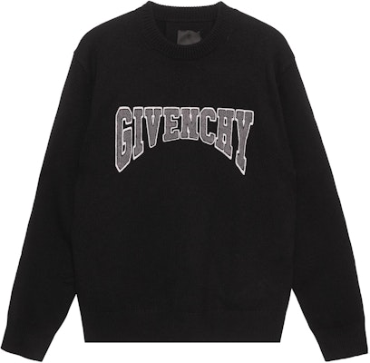 GIVENCHY SS23 Logo Crewneck Loose Fit Sweater Hitam Lengan Panjang. BM90KX4YC6-001 Buy GIVENCHY SS23 Logo Crewneck Loose Fit Sweater Hitam Lengan Panjang. BM90KX4YC6-001
