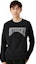 Details for GIVENCHY SS23 Logo Crewneck Loose Fit Sweater Hitam Lengan Panjang. BM90KX4YC6-001