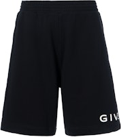 Givenchy SS23 Logo Print Elastic Straight Shorts Black Casual Wear. BM51863YAC-001 Givenchy SS23 Logo Print Elastic Straight Shorts Black Casual Wear. BM51863YAC-001