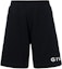 Order Givenchy Pantalones Cortos Elásticos Negros SS23 con Logo - Ropa Casual. BM51863YAC-001