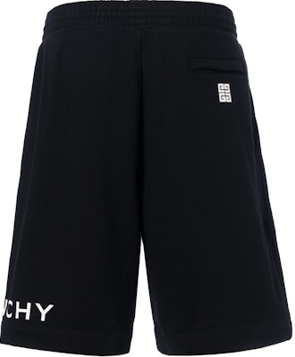 Givenchy Pantalones Cortos Elásticos Negros SS23 con Logo - Ropa Casual. BM51863YAC-001 Lookbook Givenchy Pantalones Cortos Elásticos Negros SS23 con Logo - Ropa Casual. BM51863YAC-001