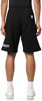 Purchase Givenchy SS23 Logo Print Elastic Straight Shorts Black Casual Wear. BM51863YAC-001