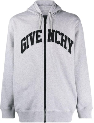 ジバンシィ SS23 ロゴプリント ジップアップフーディージャケット グレー BMJ0K63YAA-055 Buy ジバンシィ SS23 ロゴプリント ジップアップフーディージャケット グレー BMJ0K63YAA-055