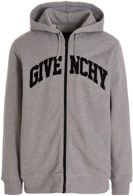 ジバンシィ SS23 ロゴプリント ジップアップフーディージャケット グレー BMJ0K63YAA-055 Order ジバンシィ SS23 ロゴプリント ジップアップフーディージャケット グレー BMJ0K63YAA-055