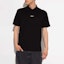 Lookbook GIVENCHY SS23 Polo Shirt Pria Hitam Embossed Pin Solid. BM71H13YE1-001