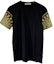 Buy Camiseta Negra de Givenchy SS23 con Estampado de Pavo Real y Cuello Redondo 17S7315651-001