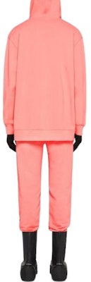 Givenchy SS23 男士粉色字母印花連帽拉鍊外套 BMJ0K63YCB-685 Shop Givenchy SS23 男士粉色字母印花連帽拉鍊外套 BMJ0K63YCB-685