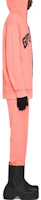 Purchase Givenchy SS23 Pink Letter Print Hooded Zip-Up Jacket for Men. BMJ0K63YCB-685