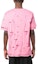 Shop GIVENCHY 粉紅標誌印花破壞風短袖T恤 男款 春夏23款 BM71GL3Y9V-670
