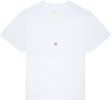 Givenchy SS23 Plain White Crewneck Pullover Casual T-Shirt BM716G3YCD-100 Details for Givenchy SS23 Plain White Crewneck Pullover Casual T-Shirt BM716G3YCD-100
