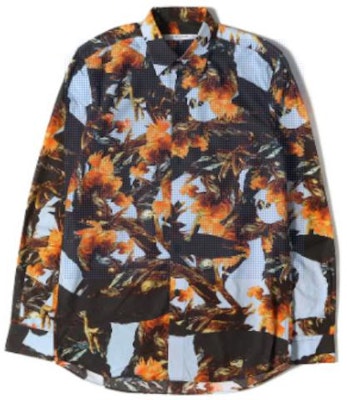 ジバンシィ SS23 メンズ ロングスリーブ UVカット シャツ マルチカラー 鶏プリント 16S6040689-001 Buy ジバンシィ SS23 メンズ ロングスリーブ UVカット シャツ マルチカラー 鶏プリント 16S6040689-001