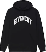 Order Givenchy SS23 純色標誌印花長袖衛衣 - 黑色 BMJ0CQ3YAA-001