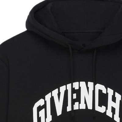 Givenchy SS23 Solid Color Logo Print Sweatshirt - Black BMJ0CQ3YAA-001 Details for Givenchy SS23 Solid Color Logo Print Sweatshirt - Black BMJ0CQ3YAA-001