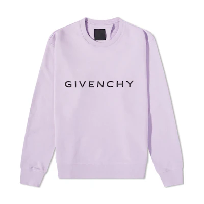 Givenchy SS23 Solid Color Logo Print Sweatshirt BMJ0HA3YAC-540