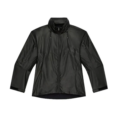 Givenchy SS23 Solid Color Zip-Up Jacket Black BM010M140H-001