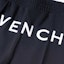 Details for Givenchy SS23 Celana Tapered Logo Huruf Cetak Hitam BM518A3YBH-001