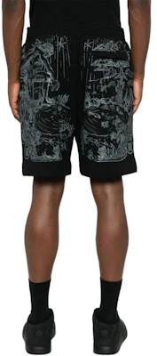 지방시 SS24 블랙 로고 프린트 밴딩 캐주얼 쇼츠 BM515J3YN0 Shop 지방시 SS24 블랙 로고 프린트 밴딩 캐주얼 쇼츠 BM515J3YN0