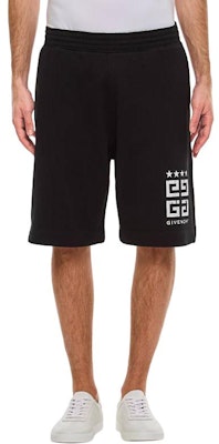 GIVENCHY SS24 黑色標誌印花鬆身抽繩短褲 5吋。 BM51863YEL-001 Purchase GIVENCHY SS24 黑色標誌印花鬆身抽繩短褲 5吋。 BM51863YEL-001