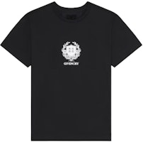 GIVENCHY SS24 Black Logo Print Short Sleeve T-Shirt BM71JA3YM9-001 GIVENCHY SS24 Black Logo Print Short Sleeve T-Shirt BM71JA3YM9-001